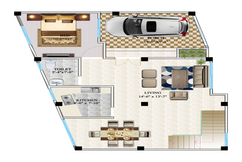 Building Making Works Homes (Type-A)
